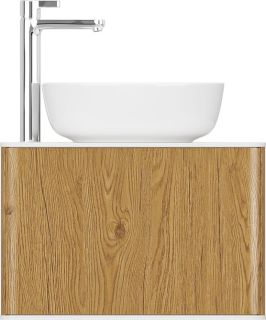 Тумба с раковиной STWORKI Ноттвиль 60 дуб верона